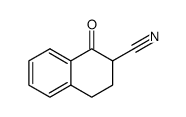 1-oxo-1,2,3,4-tetrahydronaphthalene-2-carbonitrile Structure