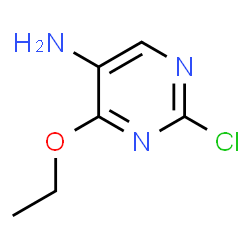 2-Chloro-4-ethoxy-5-pyrimidinamine Structure