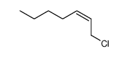 (Z)-1-chloro-2-heptene Structure