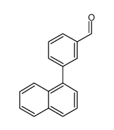 3-萘-1-苯甲醛结构式
