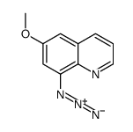 8-azido-6-methoxyquinoline结构式