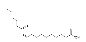 (Z)-12-Oxo-10-octadecenoic acid Structure