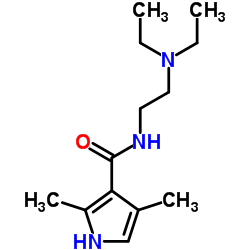 N-(2-(二乙基氨基)乙基)-2,4-二甲基-1H-吡咯-3-甲酰胺图片
