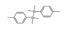 1,1,2,2-tetramethyl-1,2-bis(4-tolyl)disilane Structure