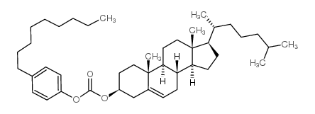 胆甾烯基对壬基苯基碳酸酯结构式