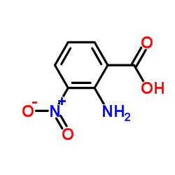 2-氨基-3-硝基苯甲酸结构式