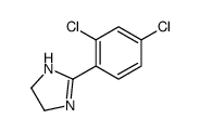 2-(2,4-二氯苯基)-4,5-二氢-1H-咪唑结构式