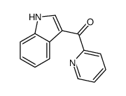 1H-indol-3-yl(pyridin-2-yl)methanone结构式