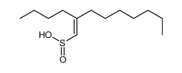 2-butylnon-1-ene-1-sulfinic acid结构式