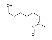N-(6-hydroxyhexyl)-N-methylnitrous amide结构式