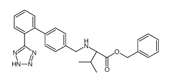 Des(oxopentyl) Valsartan Benzyl Ester Structure