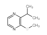 2-甲硫基-3-异丙基吡嗪结构式
