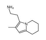 2-(2-methyl-5,6,7,8-tetrahydroindolizin-3-yl)ethanamine Structure
