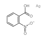 2-nitrobenzoic acid,silver Structure