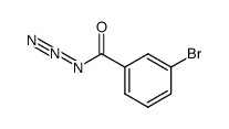 3-bromobenzoyl azide结构式