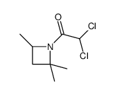 Azetidine, 1-(dichloroacetyl)-2,2,4-trimethyl- (9CI)结构式
