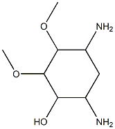 epi-Inositol, 2,4-diamino-2,3,4-trideoxy-1,6-di-O-methyl- (9CI)结构式