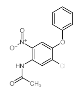 Acetamide,N-(5-chloro-2-nitro-4-phenoxyphenyl)- Structure