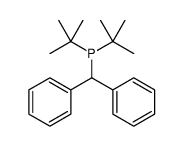 benzhydryl(ditert-butyl)phosphane结构式