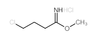 4-氯丁亚胺酸甲酯盐酸盐结构式