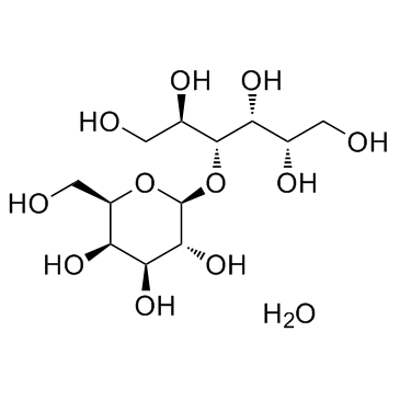 Lactitol monohydrate structure