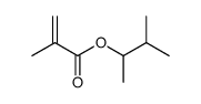methacrylic acid-(1,2-dimethyl-propyl ester) Structure