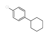 1-chloro-4-cyclohexyl-benzene结构式
