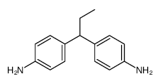 1,1-bis-(4-amino-phenyl)-propane结构式