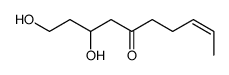1,3-dihydroxy-8-decen-5-one structure