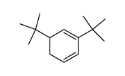 2,6-di-tert-butyl-1,3-cyclohexadiene结构式