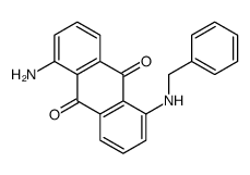 1-amino-5-(benzylamino)anthracene-9,10-dione Structure