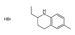 2-ethyl-6-methyl-1,2,3,4-tetrahydroquinoline,hydrobromide Structure