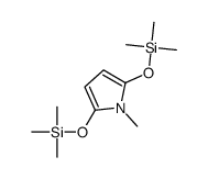 trimethyl-(1-methyl-5-trimethylsilyloxypyrrol-2-yl)oxysilane Structure