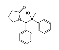1-(2-hydroxy-1,2-diphenylpropyl)pyrrolidin-2-one Structure