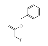 3-fluoroprop-1-en-2-yloxymethylbenzene Structure