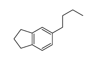 5-butyl-2,3-dihydro-1H-indene结构式