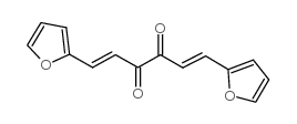 1,6-difuryl-1,5-hexadiene-3,4-dione Structure