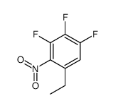 1-ethyl-3,4,5-trifluoro-2-nitrobenzene Structure