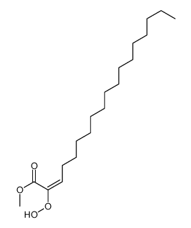 methyl 2-hydroperoxyoctadec-2-enoate结构式
