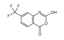7-(三氟甲基)-1H-苯并[d][1,3]恶嗪-2,4-二酮结构式