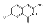4(3H)-Pteridinone,2-amino-6,7-dihydro-6-methyl-(9CI) Structure