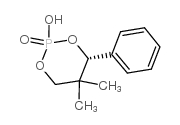 (4R)-2-羟基-5,5-二甲基-4-苯基-1,3,2-二氧杂膦酸2-氧化物结构式