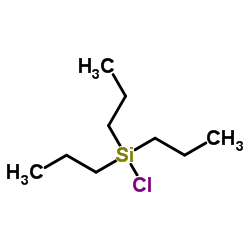 Chloro(tripropyl)silane structure