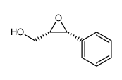 2-Oxiranemethanol, 3-phenyl-, (2S,3R) Structure