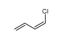 (1Z)-1-chloro-1,3-butadiene结构式