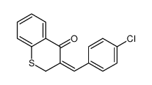 (3Z)-3-[(4-chlorophenyl)methylidene]thiochromen-4-one结构式