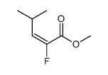 methyl 2-fluoro-4-methylpent-2-enoate Structure