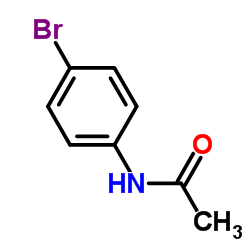 4'-溴乙酰苯胺结构式