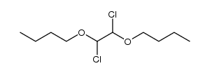 1,2-dibutoxy-1,2-dichloro-ethane Structure