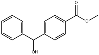 4-(羟基(苯基)甲基)苯甲酸甲酯结构式